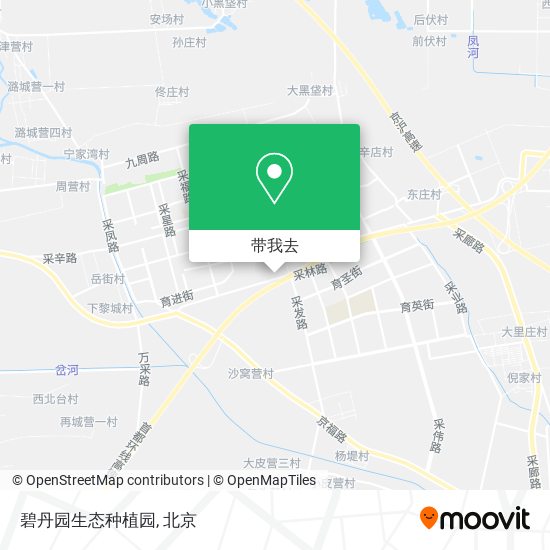 碧丹园生态种植园地图