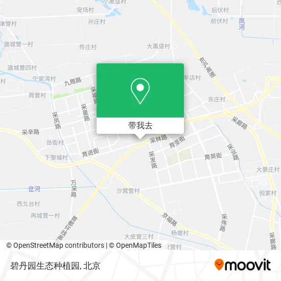 碧丹园生态种植园地图