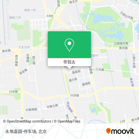 永旭嘉园-停车场地图