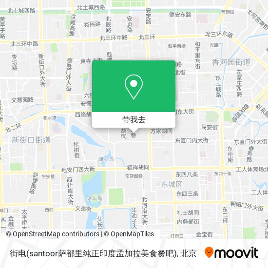 街电(santoor萨都里纯正印度孟加拉美食餐吧)地图