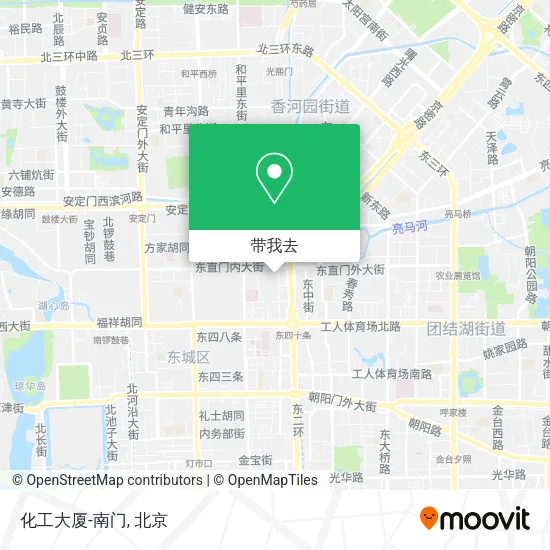 化工大厦-南门地图