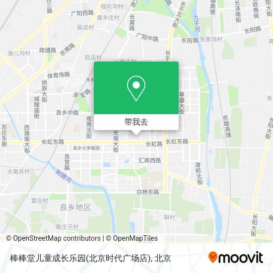 棒棒堂儿童成长乐园(北京时代广场店)地图