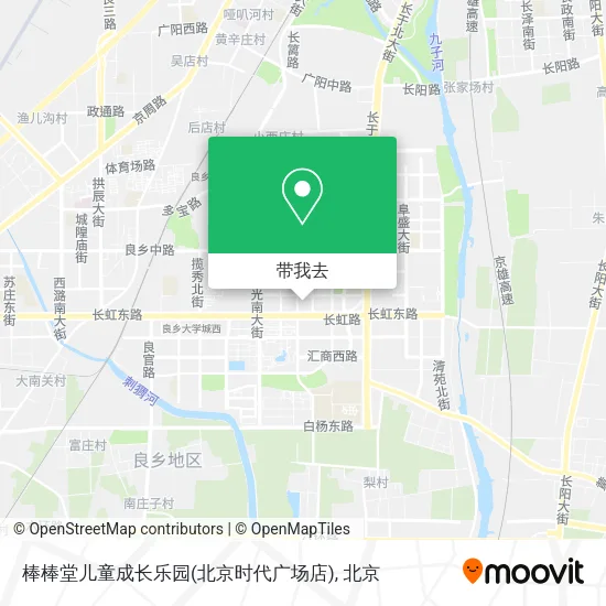 棒棒堂儿童成长乐园(北京时代广场店)地图