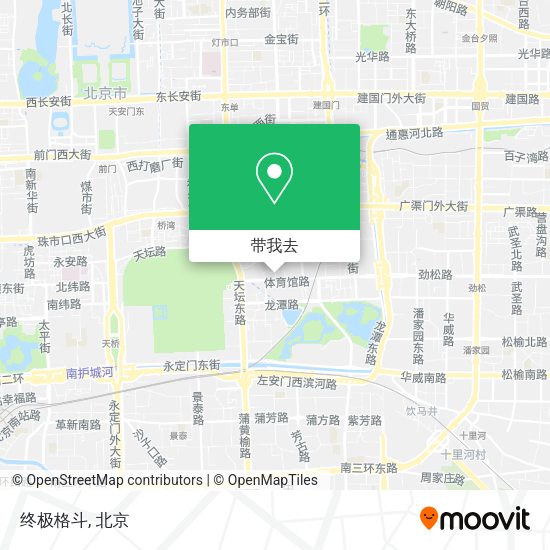 终极格斗地图