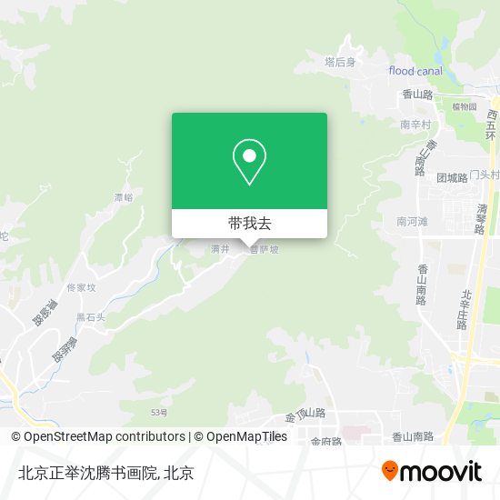 北京正举沈腾书画院地图