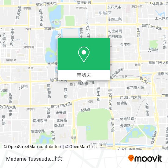 Madame Tussauds地图