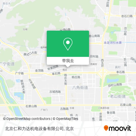 北京仁和力达机电设备有限公司地图