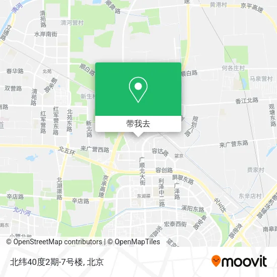 北纬40度2期-7号楼地图