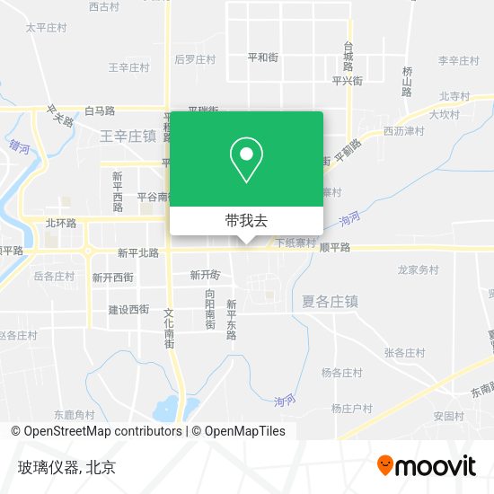 玻璃仪器地图