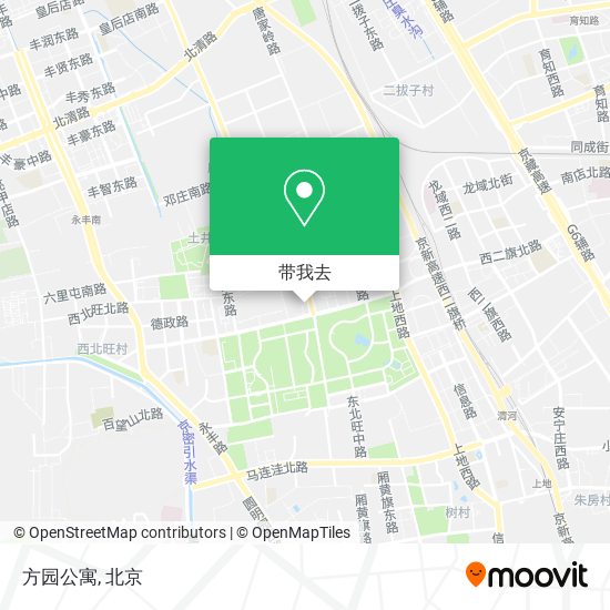 方园公寓地图