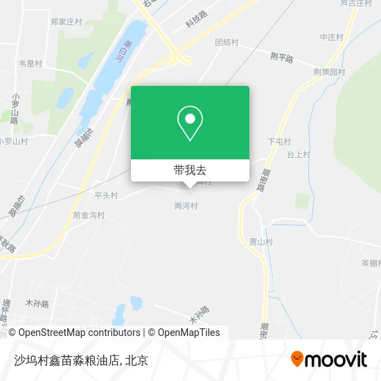沙坞村鑫苗淼粮油店地图