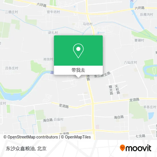 东沙众鑫粮油地图