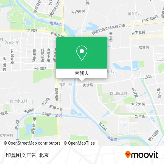 印鑫图文广告地图