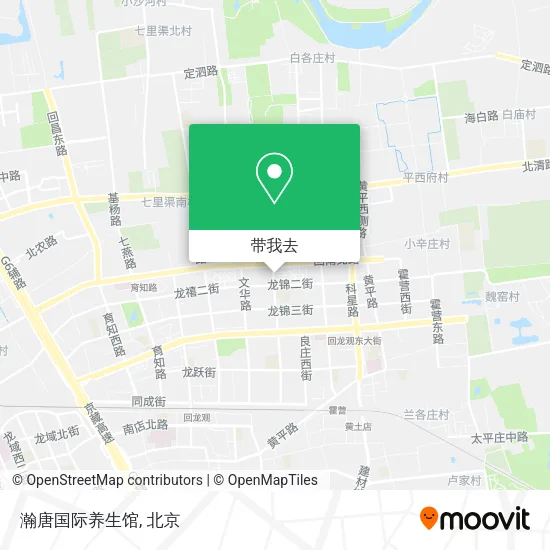 瀚唐国际养生馆地图