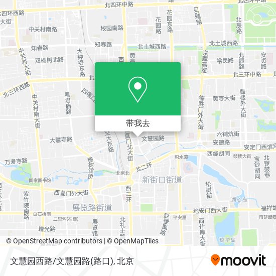 文慧园西路/文慧园路(路口)地图