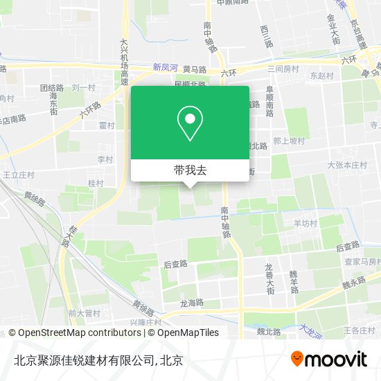 北京聚源佳锐建材有限公司地图