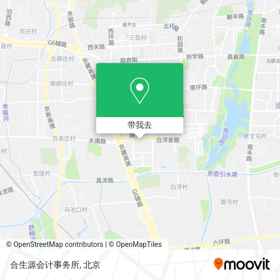 合生源会计事务所地图