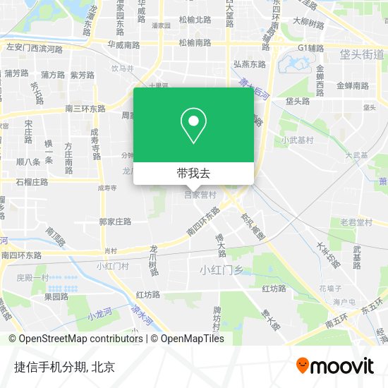 捷信手机分期地图