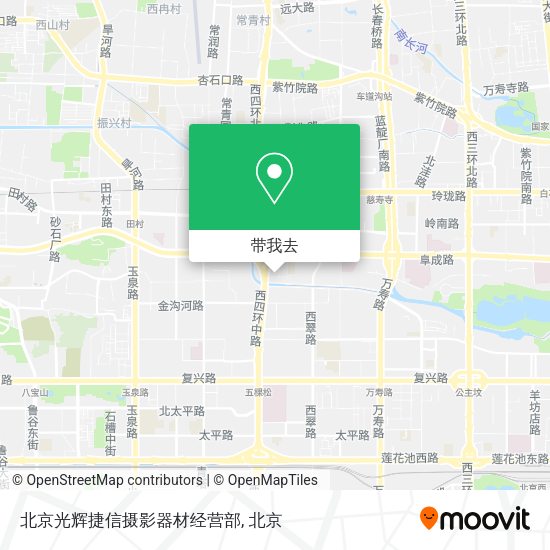 北京光辉捷信摄影器材经营部地图