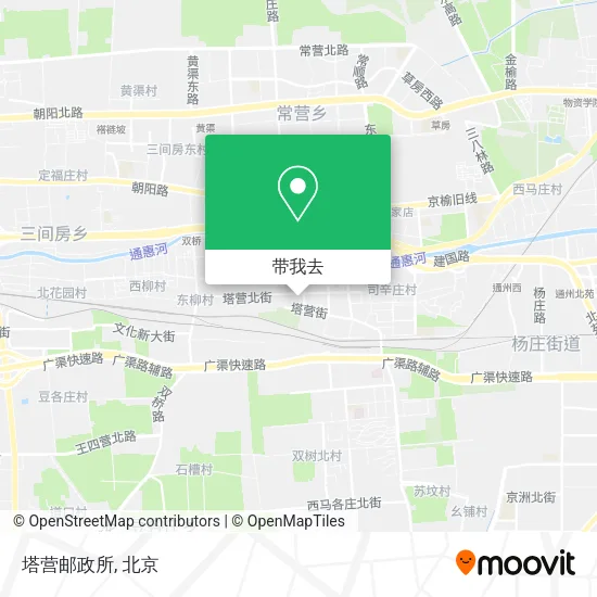 塔营邮政所地图