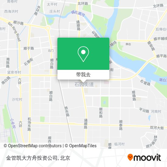 金管凯大方舟投资公司地图