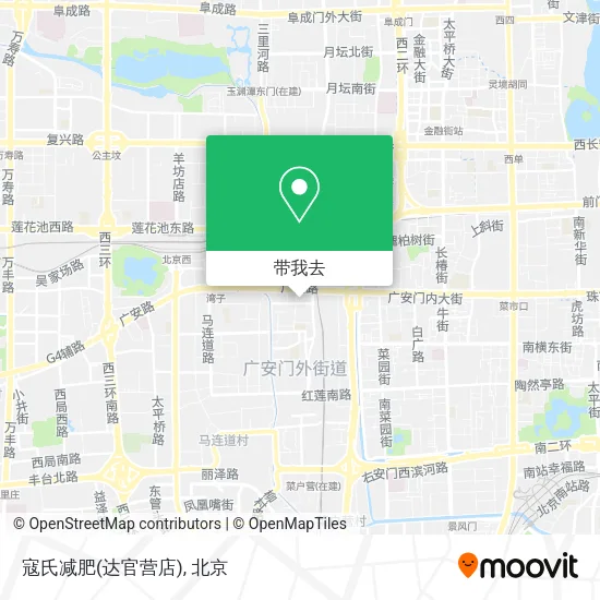 寇氏减肥(达官营店)地图