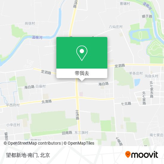 望都新地-南门地图
