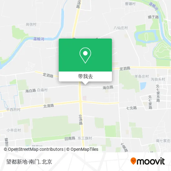 望都新地-南门地图
