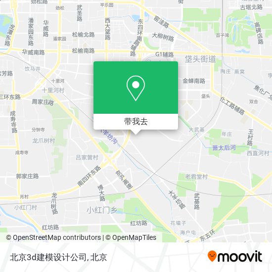 北京3d建模设计公司地图