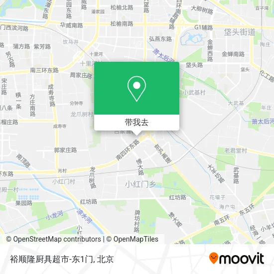 裕顺隆厨具超市-东1门地图