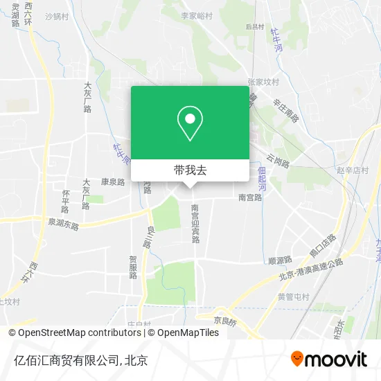 亿佰汇商贸有限公司地图