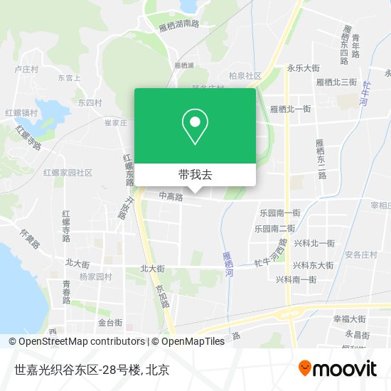 世嘉光织谷东区-28号楼地图
