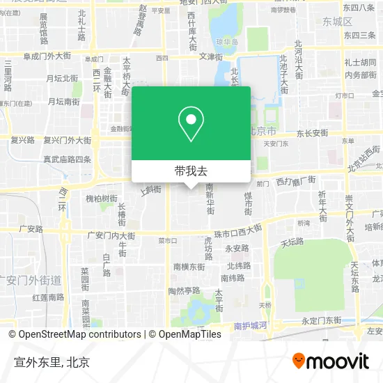 宣外东里地图