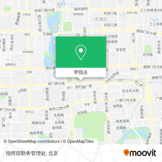 指挥部勤务管理处地图