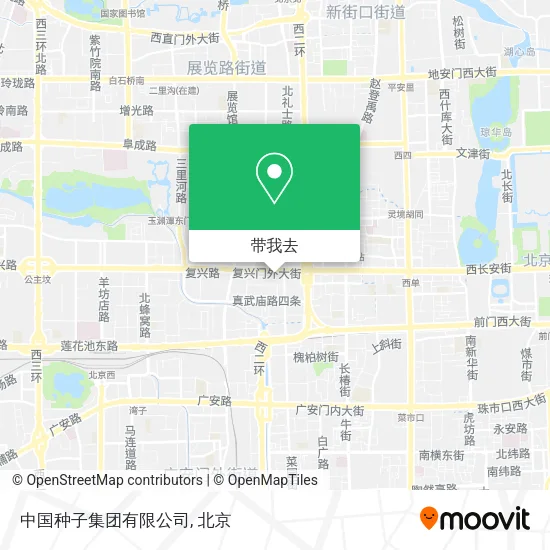 中国种子集团有限公司地图