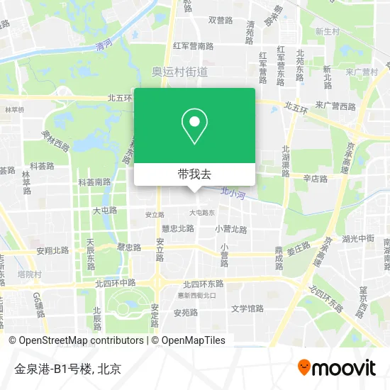 金泉港-B1号楼地图