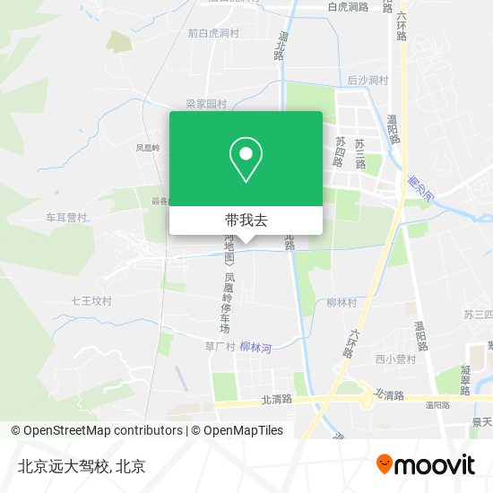 北京远大驾校地图