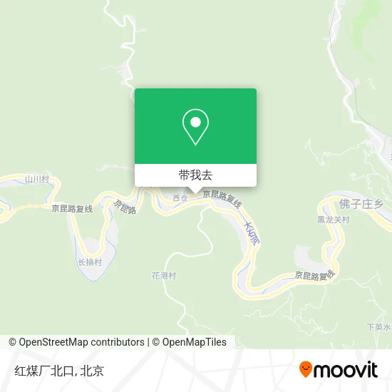 红煤厂北口地图