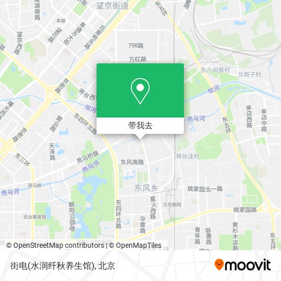 街电(水润纤秋养生馆)地图