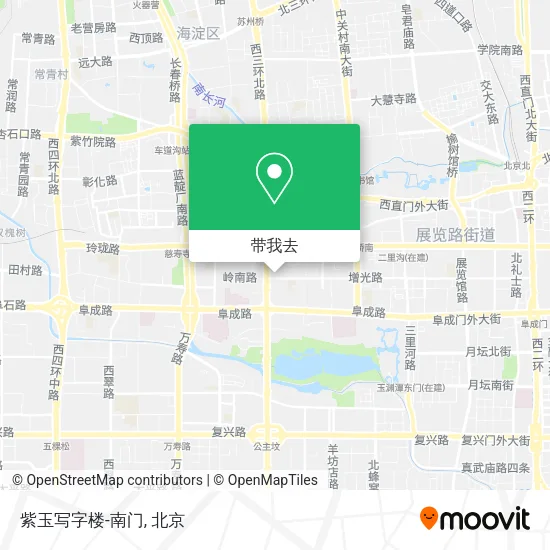 紫玉写字楼-南门地图