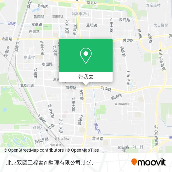 北京双圆工程咨询监理有限公司地图