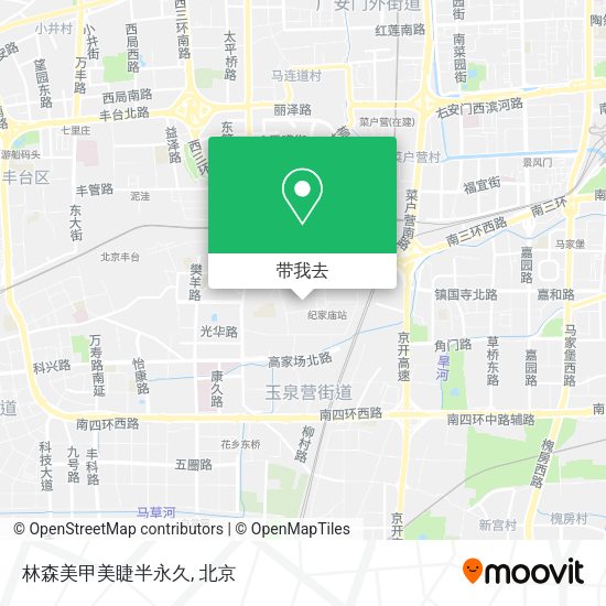 林森美甲美睫半永久地图