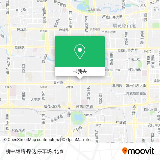 柳林馆路-路边停车场地图