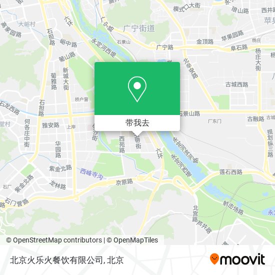 北京火乐火餐饮有限公司地图