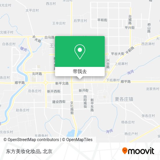 东方美妆化妆品地图