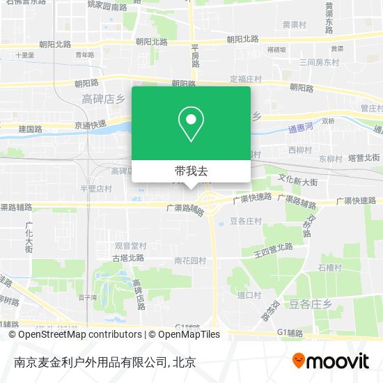 南京麦金利户外用品有限公司地图