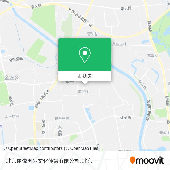 北京丽像国际文化传媒有限公司地图
