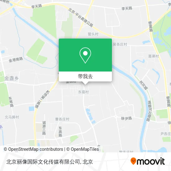 北京丽像国际文化传媒有限公司地图