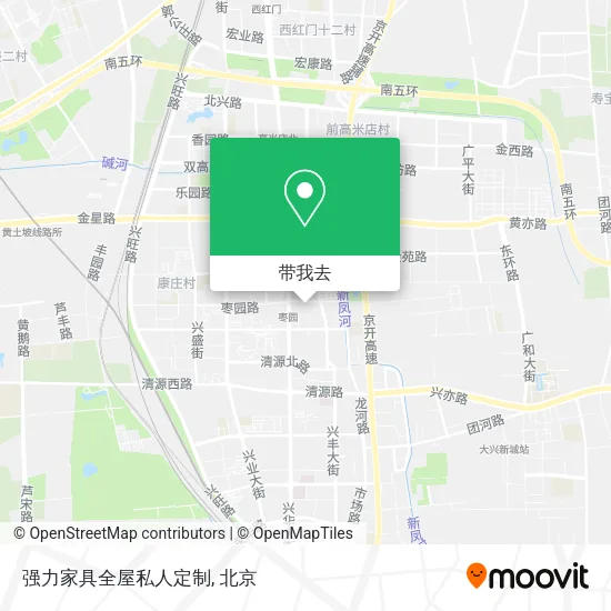 强力家具全屋私人定制地图
