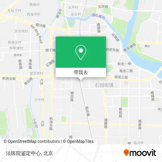 法医院鉴定中心地图